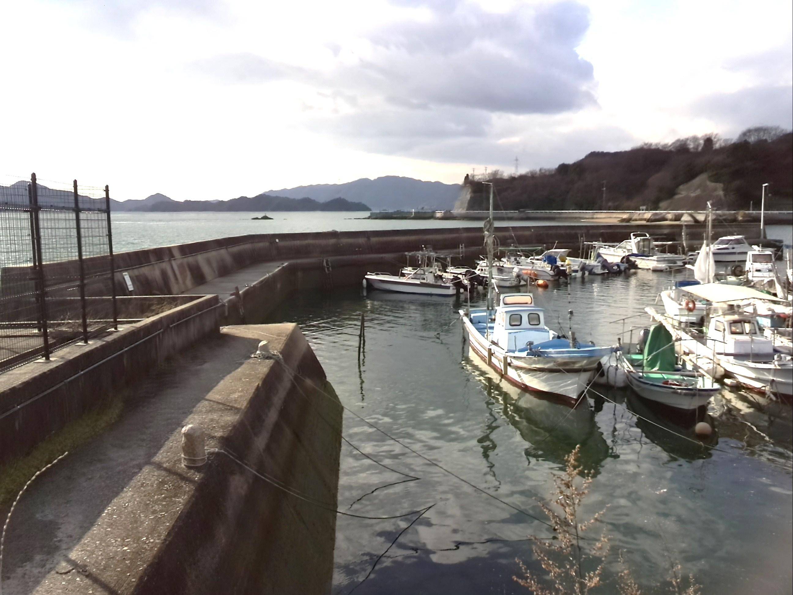 津部田港の釣りポイント